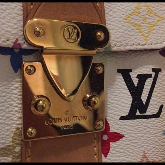 Rare Louis Vuitton multicolour speedy 30 - Picture 14 of 14